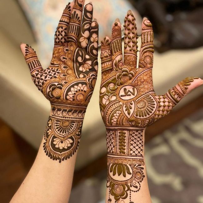 hartalika Teej Mehndi Design